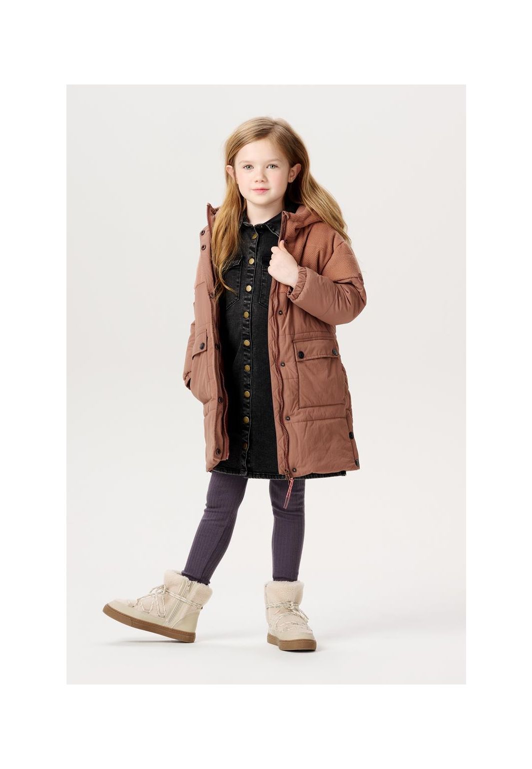 Noppies Kids Winterjas Jinxi - Sable Tan