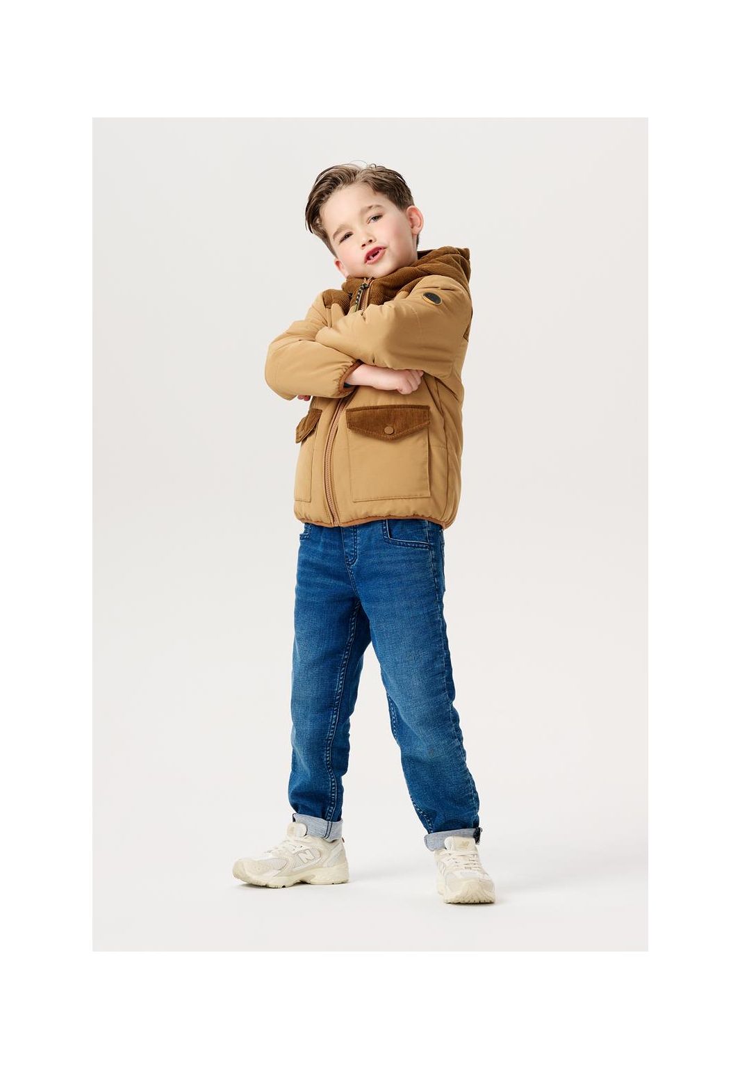 Noppies Kids Winterjas Hinix - Reversible - Bistre