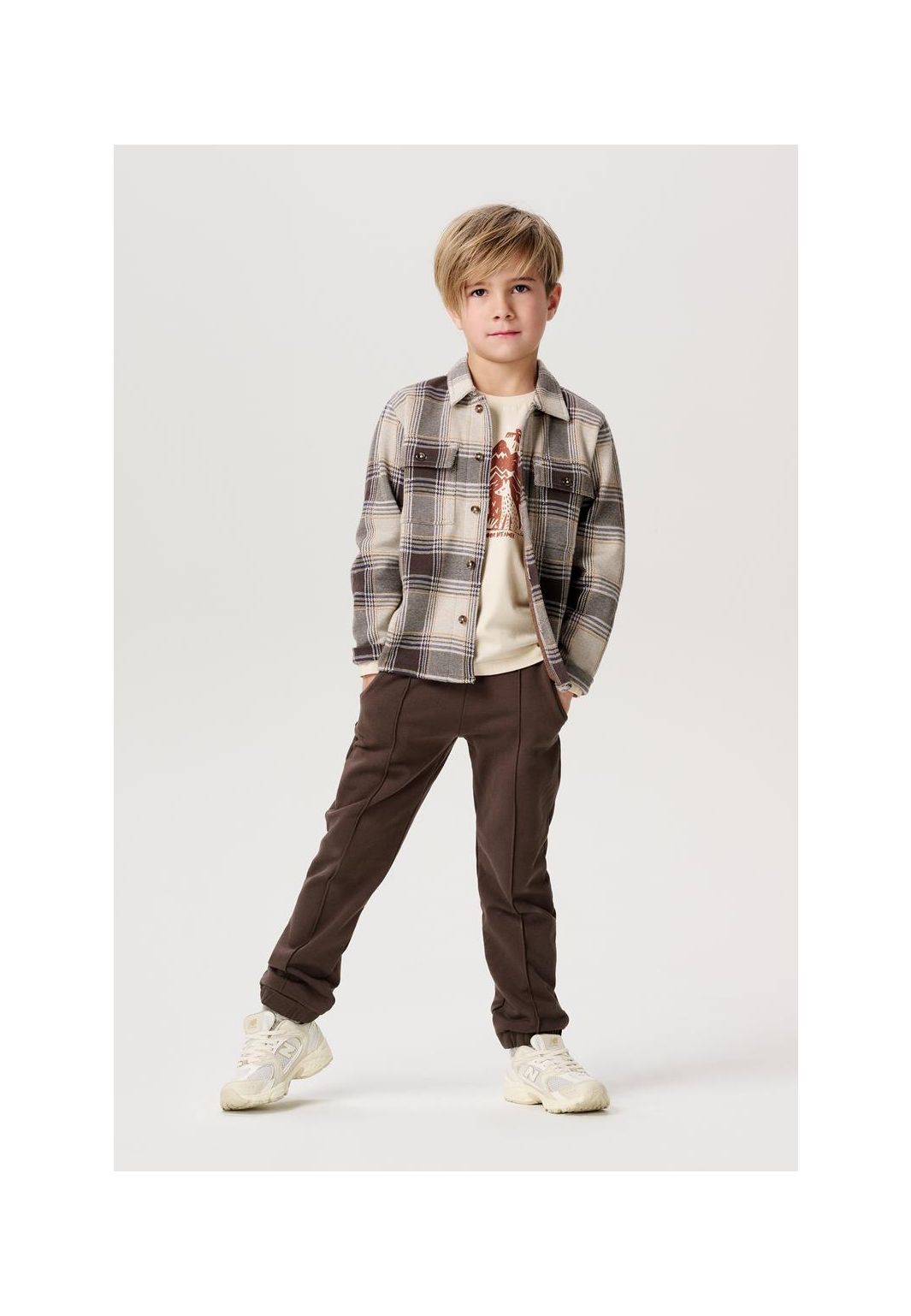 Noppies Kids Trousers Harburg - Turkish Coffee