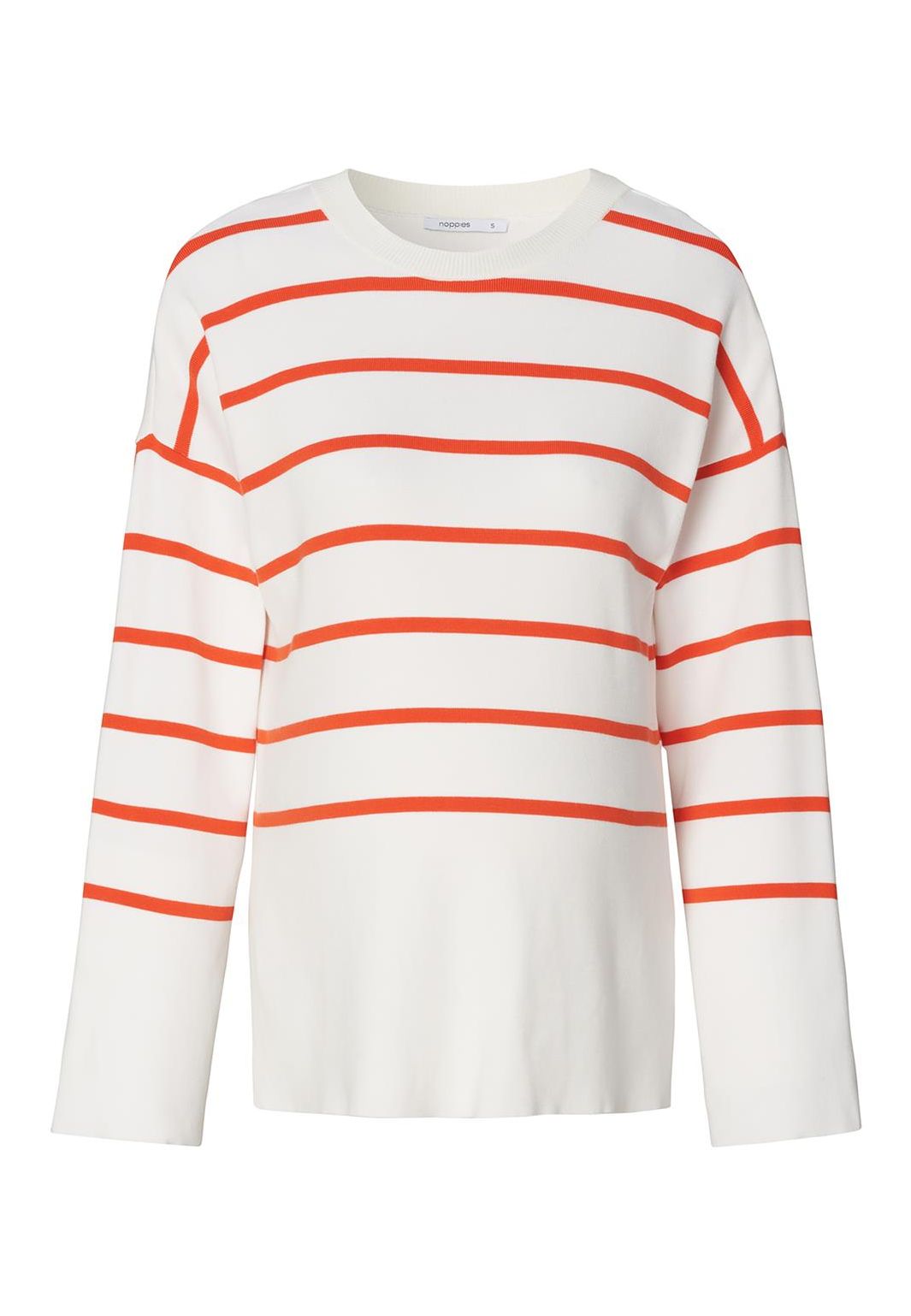 Noppies Maternity Still-Pullover Jair - Tango Red Stripe