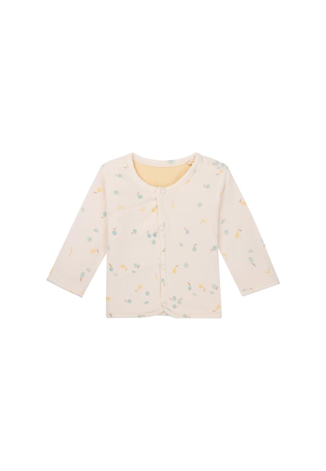 Noppies Baby Cardigan Obion - Reversible - Fruit pattern Off white