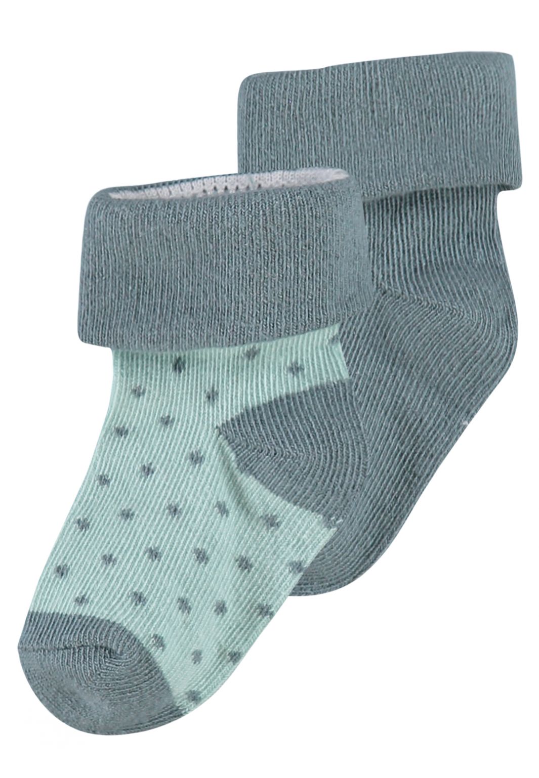 Noppies Baby Socks (2 pairs) Dot - Dark Green