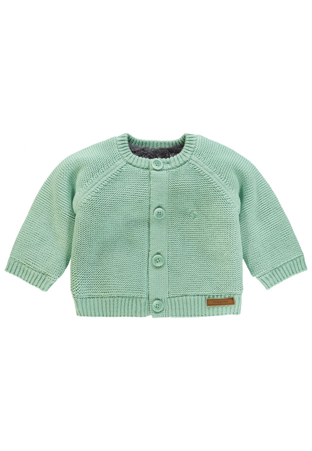 Noppies Baby Cardigan Lou - Grey Mint