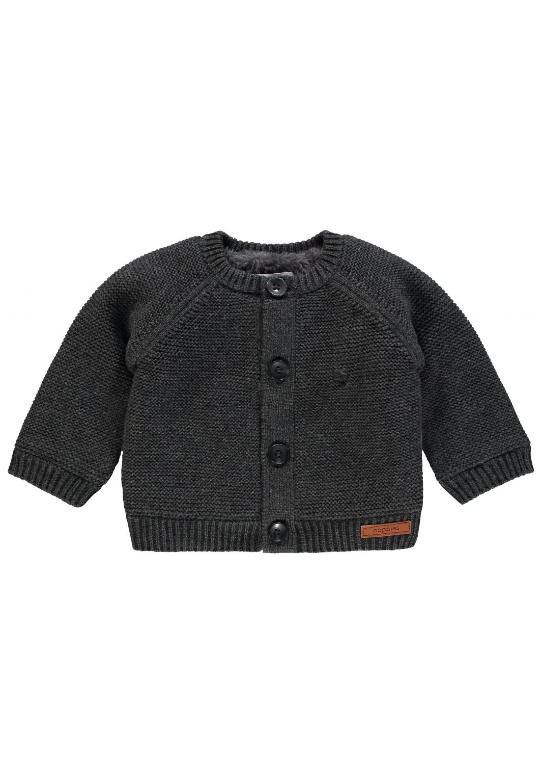 Noppies Baby Cardigan Dani - Dark grey melange