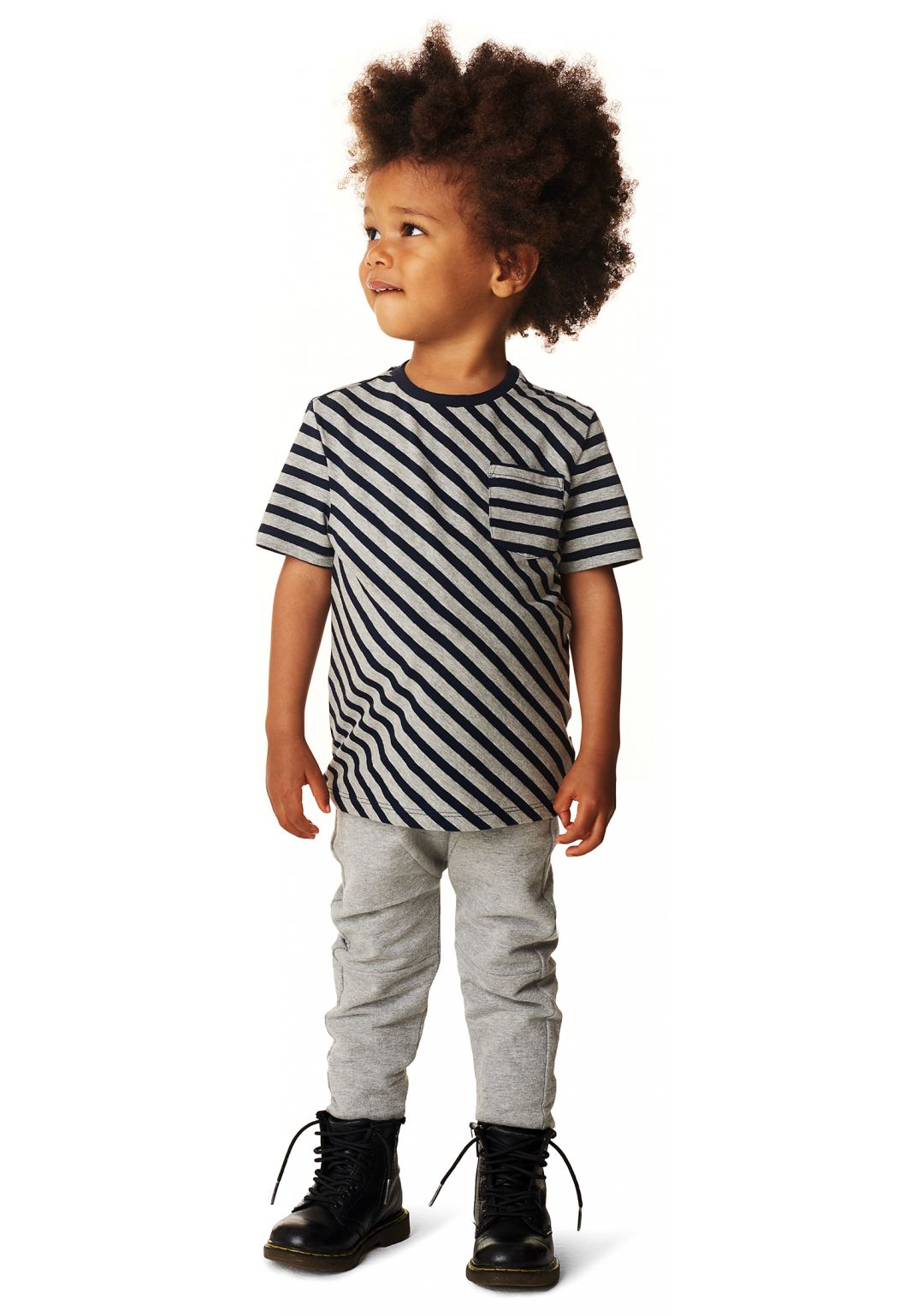 Noppies Baby T-shirt Nesso - Dark grey melange