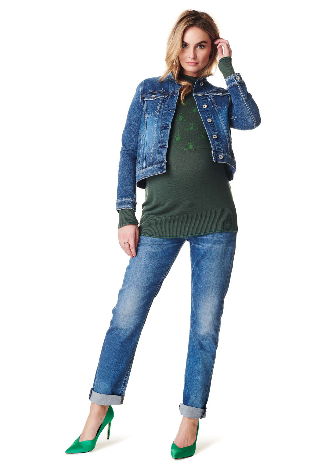 Noppies Jean flare Robin - Vintage Blue