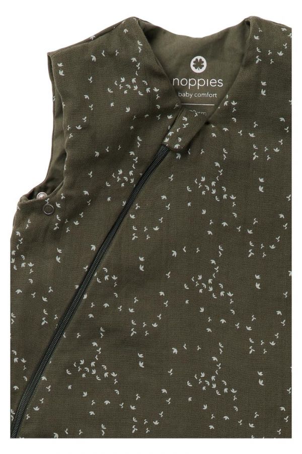 noppies Saco de dormir para bebé invierno Botanical Beetle Green 