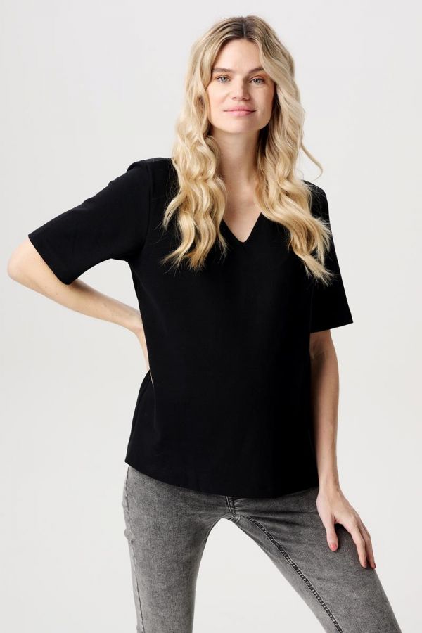 Noppies Maternity Nursing t-shirt Multia - Black