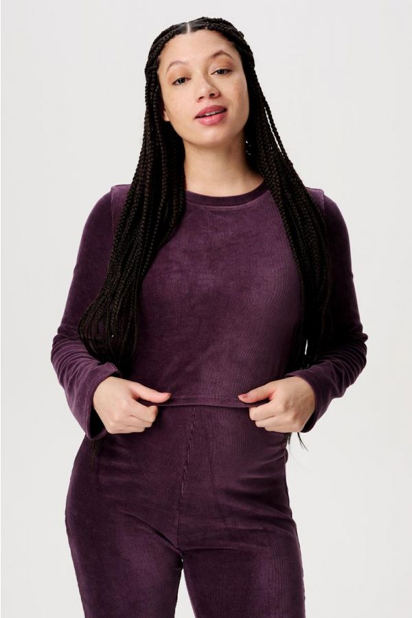 Noppies Maternity Top d'allaitement Espoo - Plum Perfect