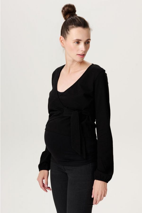 Noppies Maternity Nursing shirt Jah-Nell - Black