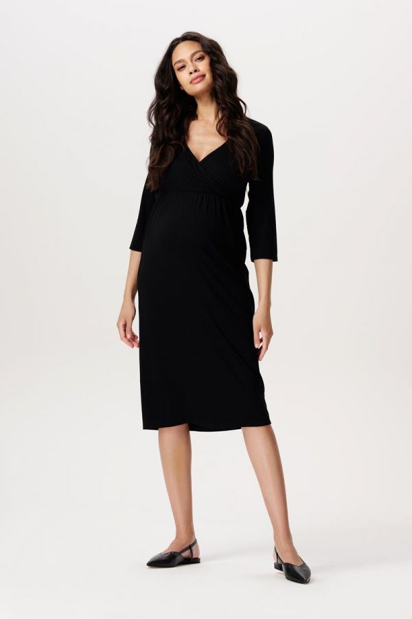 Noppies Maternity Jurk met voedingsfunctie Lund - Black