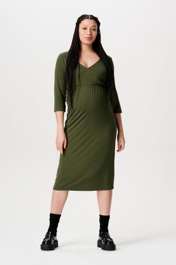 Noppies Maternity Still-Kleid Lund - Forest Night