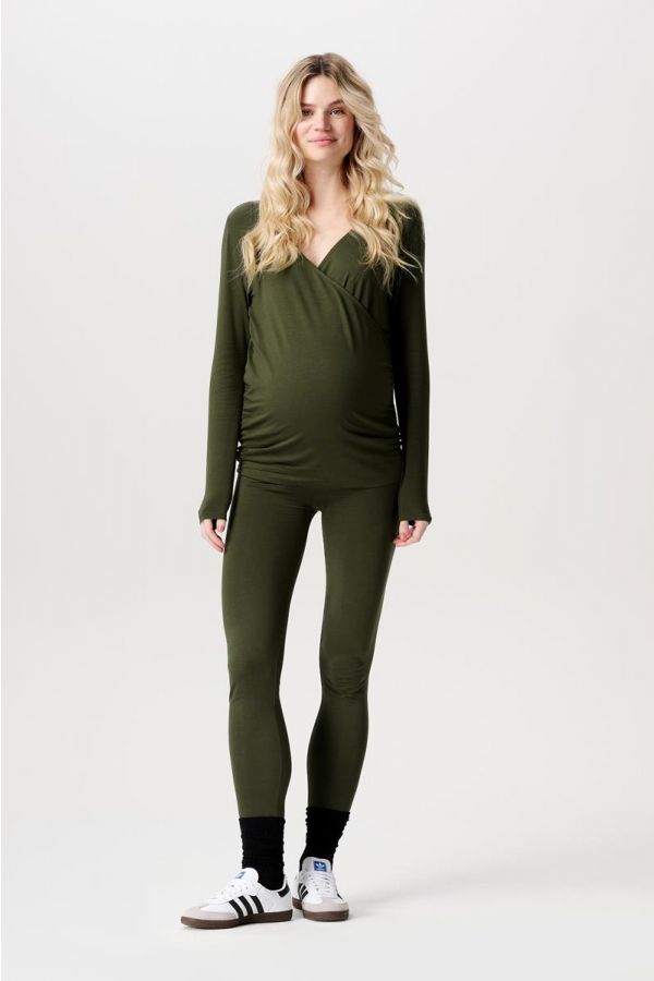 Noppies Maternity Umstandsleggings Paris - Forest Night