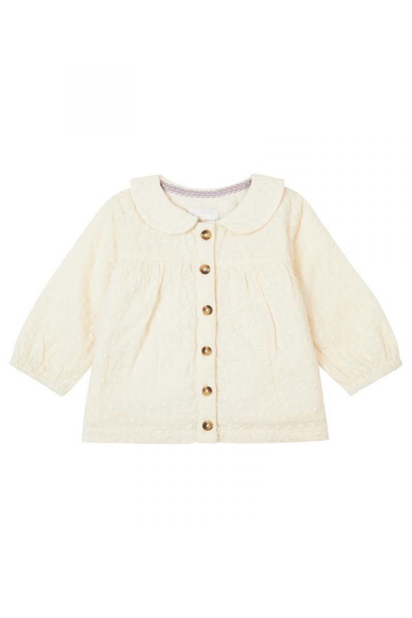 Noppies Baby Bluse Fabrezan - Butter Cream