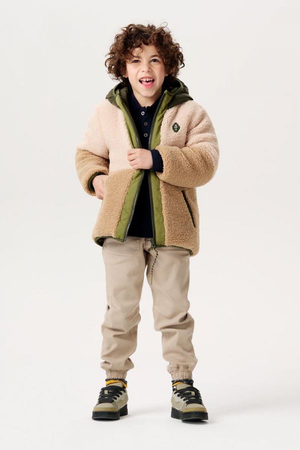 Noppies Kids Winter jacket Hoyos - Reversible - Forest Night