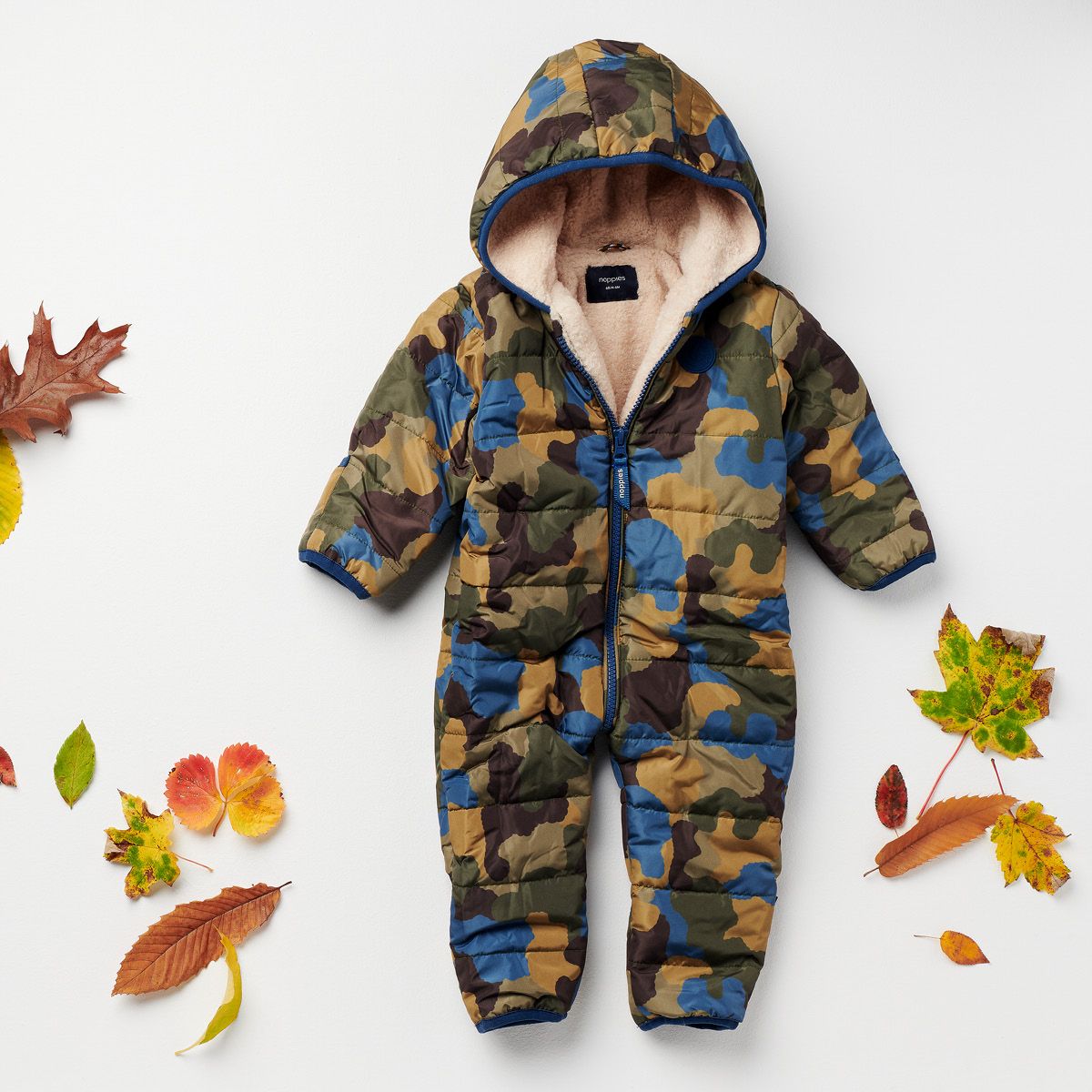 Camouflage baby outlet snowsuit